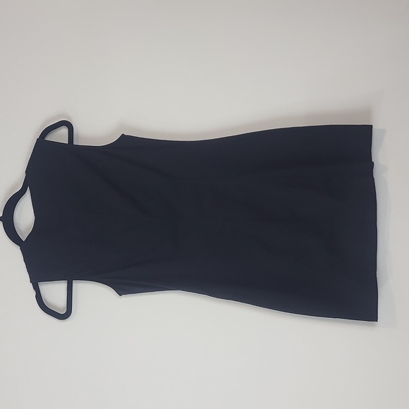 KITTENISH Dria Black Exposed Gold Tone Zipper Mini Dress - Picture 7 of 11